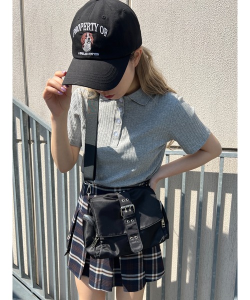 WC（ダブル シー）の「DOGキャップ（キャップ・レディース・ブラック/ベージュ/ブルー・FREE）」の7枚目の写真