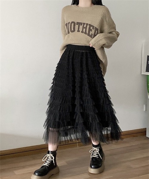 FREE STYLISTS（フリー スタイリスト）の「チュールフリル ロング