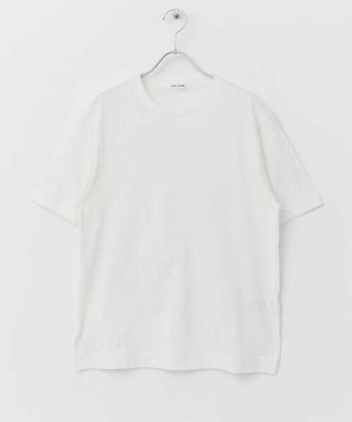 FORK&SPOON(フォークアンドスプーン)の「FORK&SPOON ベルギーリネンショートスリーブTシャツ(Tシャツ/カットソー・レディース・チャコールグレー/ブルー系その他/オフホワイト・1)」の19枚目の写真