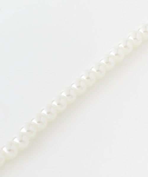 SMELLY（スメリー）の「パールアジャストネックレス（ネックレス・レディース・アイボリー・-）」の2枚目の写真