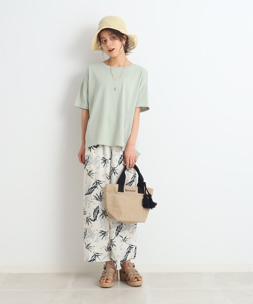 SHOO・LA・RUE（シューラルー）の「◆ジュートランチトートバッグ（トートバッグ・レディース・ブラック/イエロー/オレンジ/ブラック系・00）」の21枚目の写真