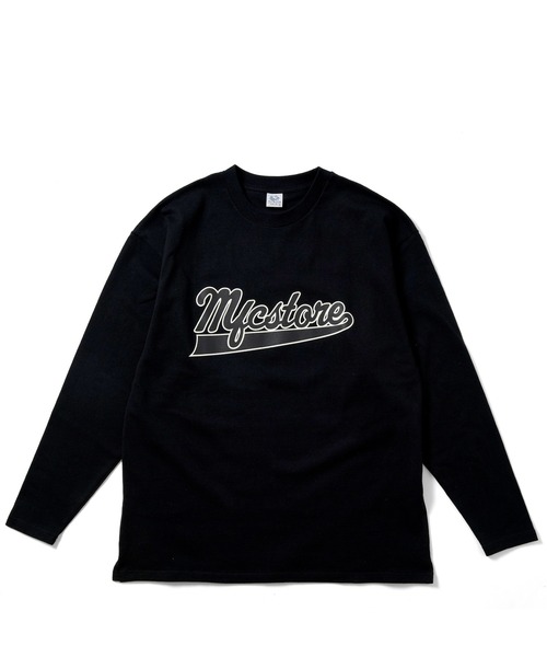 FRUIT OF THE LOOM(フルーツオブザルーム)の「FRUIT OF THE LOOM x MFC STORE TEAM LOGO L/S TEE(Tシャツ/カットソー・メンズ・インディゴブルー/ピンク/ホワイト/ブラック/サックスブルー/グレー・M/L/XL)」の17枚目の写真