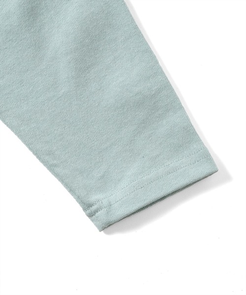 FRUIT OF THE LOOM(フルーツオブザルーム)の「FRUIT OF THE LOOM x MFC STORE TEAM LOGO L/S TEE(Tシャツ/カットソー・メンズ・インディゴブルー/ピンク/ホワイト/ブラック/サックスブルー/グレー・M/L/XL)」の12枚目の写真