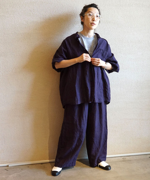 journal standard luxe シャドーギンガムティポシャツ セール】シャドーギンガム ティポシャツ（シャツ/ブラウス