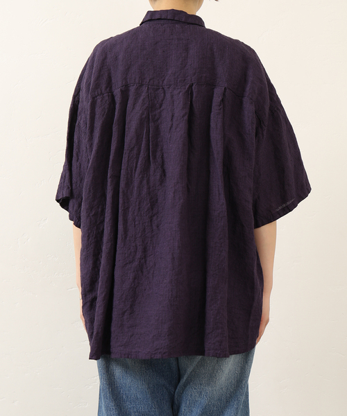 セール】シャドーギンガム ティポシャツ（シャツ/ブラウス