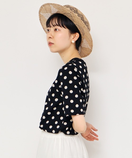 Dot＆Stripes CHILD WOMAN（ドットアンドストライプス　チャイルドウーマン）の「コットンパール イヤリング（イヤリング・レディース・アイボリー・FREE）」の15枚目の写真