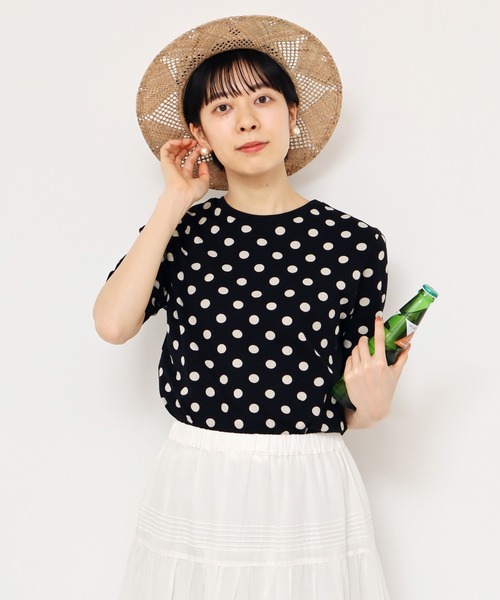 Dot＆Stripes CHILD WOMAN（ドットアンドストライプス　チャイルドウーマン）の「コットンパール イヤリング（イヤリング・レディース・アイボリー・FREE）」の14枚目の写真