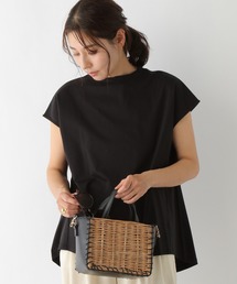 LEPSIM | 微光沢フレンチスリーブプルオーバー 189834(Tシャツ/カットソー)