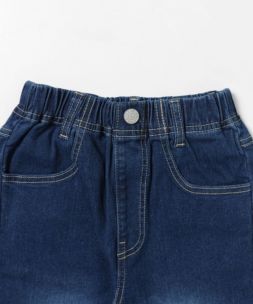 KRIFF MAYER Kid's Collection(クリフメイヤーキッズコレクション)の「シン-マイニチデニム(デニムパンツ・キッズ・ダークブルー/ライトブルー・120/160/140/170/130/150)」の5枚目の写真