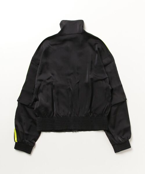 adidas サテン ファイアーバード ラッフル トラックトップ送関込 adidas（アディダス）の「adidas SATIN FB TT / アディダス