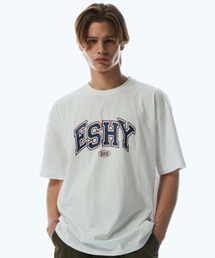 Express Holiday（エクスプレスホリデー）の「A'GEM/9 × .kom『Express Holiday/エクスプレスホリデー』ESHY BASIC LOGO HALF T-SHIRT/ベーシックロゴ 半袖 Tシャツ カットソー（Tシャツ/カットソー）」