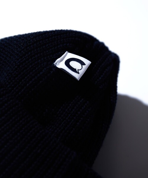 CAHLUMN（カウラム）の「CAHLUMN/カウラム Cotton Linnen Roll Knit Cap/コットン リネン ロールニットキャップ（ニットキャップ/ビーニー・メンズ・ホワイト/ネイビー・ﾌﾘ-）」の9枚目の写真