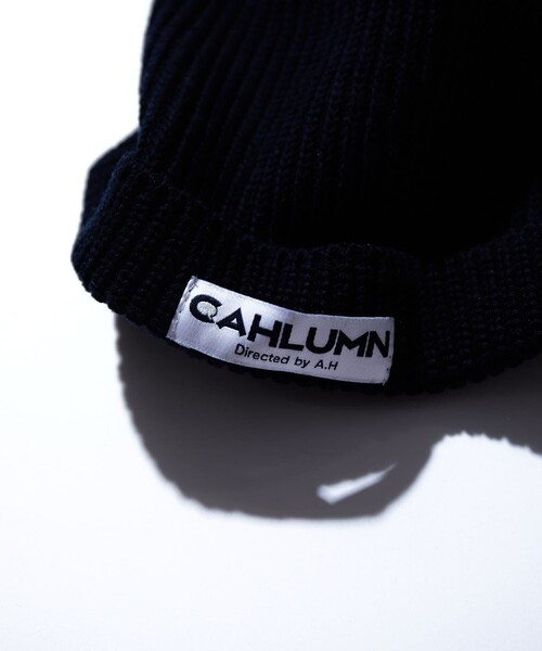 CAHLUMN（カウラム）の「CAHLUMN/カウラム Cotton Linnen Roll Knit Cap/コットン リネン ロールニットキャップ（ニットキャップ/ビーニー・メンズ・ホワイト/ネイビー・ﾌﾘ-）」の13枚目の写真