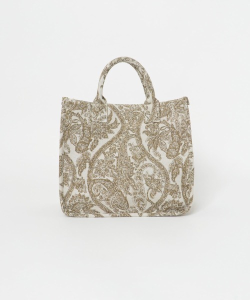 RODE SKO（ロデスコ）の「ミニミュルーズモダンジャガードトート（トートバッグ・レディース・ダークブラウン/ベージュ・ONE）」の3枚目の写真