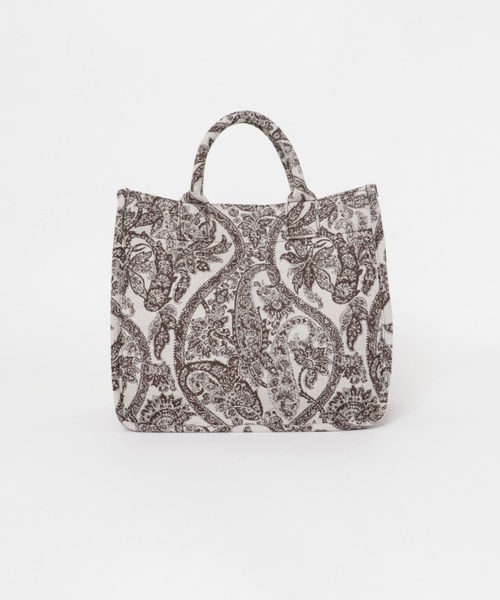 RODE SKO（ロデスコ）の「ミニミュルーズモダンジャガードトート（トートバッグ・レディース・ダークブラウン/ベージュ・ONE）」の15枚目の写真