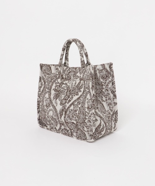 RODE SKO（ロデスコ）の「ミニミュルーズモダンジャガードトート（トートバッグ・レディース・ダークブラウン/ベージュ・ONE）」の8枚目の写真