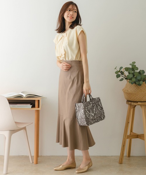 RODE SKO（ロデスコ）の「ミニミュルーズモダンジャガードトート（トートバッグ・レディース・ダークブラウン/ベージュ・ONE）」の16枚目の写真