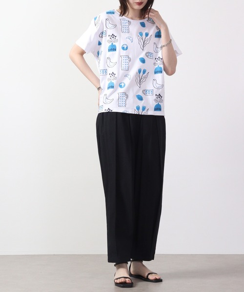 EMAGO 日常2色刺繍T 半袖（Tシャツ/カットソー）｜Emago（イマゴ）