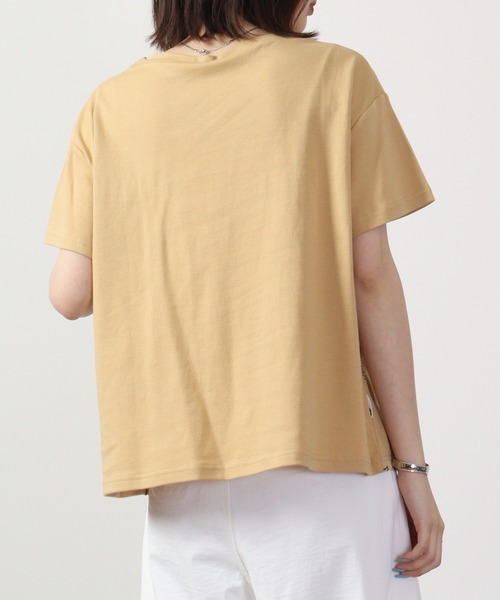 EMAGO 日常2色刺繍T 半袖（Tシャツ/カットソー）｜Emago（イマゴ）