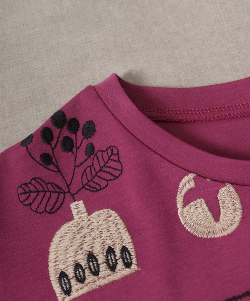 EMAGO 日常2色刺繍T 半袖（Tシャツ/カットソー）｜Emago（イマゴ）