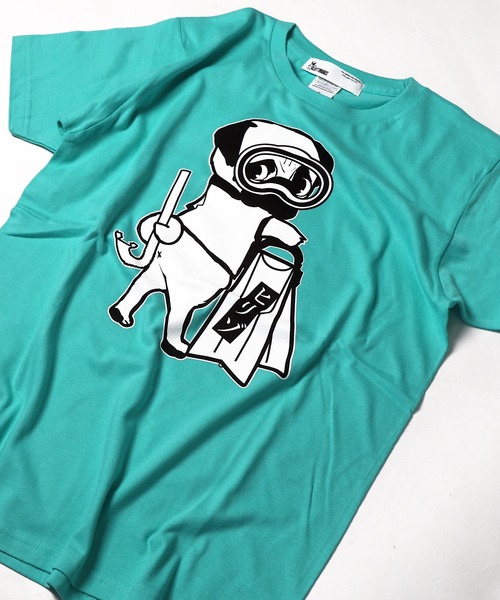 GLUTTONOUS（グルトン）の「【GLUTTONOUS/グルトン】PUG Tシャツ(ヒリゾ)（Tシャツ/カットソー・メンズ・ブラック/ミント/ホワイト・M/XL/L/S）」の3枚目の写真