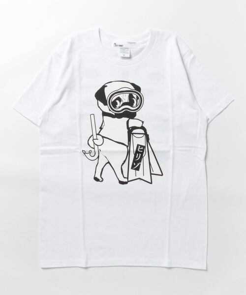 GLUTTONOUS（グルトン）の「【GLUTTONOUS/グルトン】PUG Tシャツ(ヒリゾ)（Tシャツ/カットソー・メンズ・ブラック/ミント/ホワイト・M/XL/L/S）」の7枚目の写真