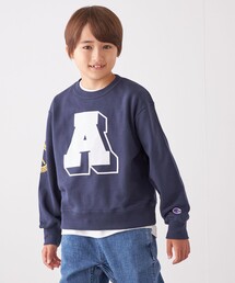 【SHIPS any別注】 Champion: テニスクラブ クルーネック スウェット 〈KIDS〉◇
