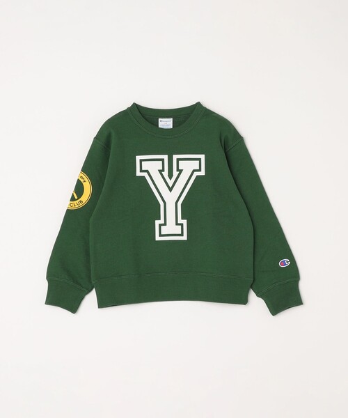 Champion（チャンピオン）の「【SHIPS any別注】 Champion: テニスクラブ クルーネック スウェット 〈KIDS〉◇（スウェット・キッズ・キャメル/ナチュラル/ブルー/グリーン/ネイビー/ライトグレー・110/120/130/140）」の13枚目の写真