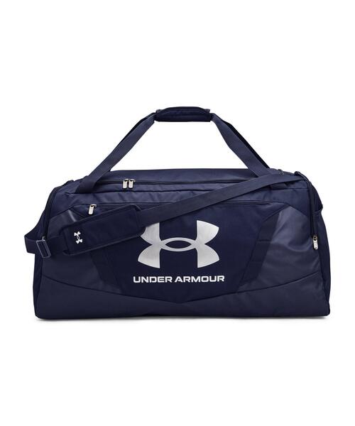 UNDER ARMOUR(アンダーアーマー)の「UAアンディナイアブル5.0 ダッフルバッグ Lサイズ(トレーニング/メンズ/レディース)(ボストンバッグ・レディース・ネイビー・ONESIZE)」の1枚目の写真