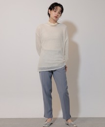美シルエットテーパードパンツ
