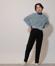 美シルエットテーパードパンツ