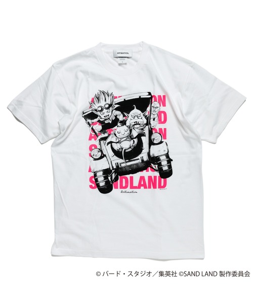 ARTIMATION(アーティメーション)の「<SAND LAND×ARTIMATION> RAO'S CAR S/S TEE(Tシャツ/カットソー・メンズ・ホワイト×グリーン/ホワイト×イエロー/ホワイト×ピンク・MEDIUM/LARGE/X-LARGE)」の3枚目の写真