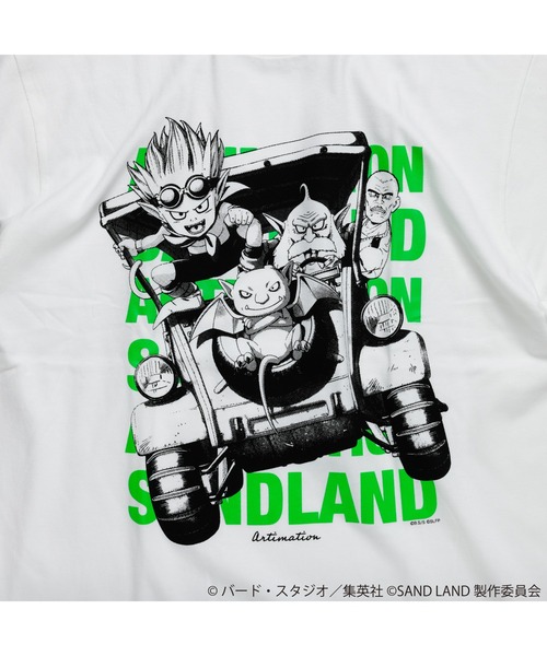 ARTIMATION(アーティメーション)の「<SAND LAND×ARTIMATION> RAO'S CAR S/S TEE(Tシャツ/カットソー・メンズ・ホワイト×グリーン/ホワイト×イエロー/ホワイト×ピンク・MEDIUM/LARGE/X-LARGE)」の5枚目の写真