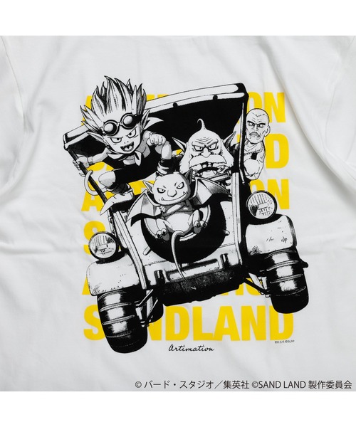 ARTIMATION(アーティメーション)の「<SAND LAND×ARTIMATION> RAO'S CAR S/S TEE(Tシャツ/カットソー・メンズ・ホワイト×グリーン/ホワイト×イエロー/ホワイト×ピンク・MEDIUM/LARGE/X-LARGE)」の6枚目の写真