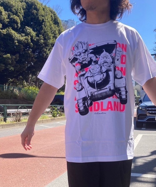ARTIMATION(アーティメーション)の「<SAND LAND×ARTIMATION> RAO'S CAR S/S TEE(Tシャツ/カットソー・メンズ・ホワイト×グリーン/ホワイト×イエロー/ホワイト×ピンク・MEDIUM/LARGE/X-LARGE)」の10枚目の写真