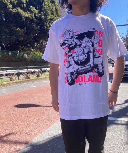 ARTIMATION(アーティメーション)の「<SAND LAND×ARTIMATION> RAO'S CAR S/S TEE(Tシャツ/カットソー・メンズ・ホワイト×グリーン/ホワイト×イエロー/ホワイト×ピンク・MEDIUM/LARGE/X-LARGE)」の9枚目の写真
