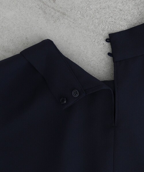 B:MING by BEAMS（ビーミングバイビームス）の「【セレモニー・フォーマル】B:MING by BEAMS / ジョーゼット ボウタイ ブラウス（シャツ/ブラウス・レディース・ホワイト/ネイビー・SMALL/LARGE/MEDIUM）」の18枚目の写真