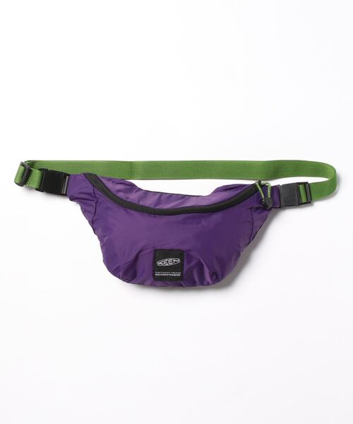 KEEN(キーン)の「《keen》KHT RECYCLE CURVE HIP BAG(ボディバッグ/ウエストポーチ・メンズ・パープル/ブラック/グリーン/ホワイト/ダークオリーブ・フリー)」の5枚目の写真