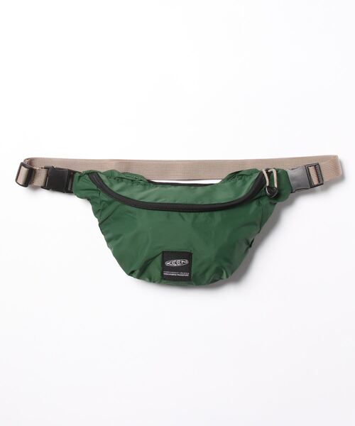 KEEN(キーン)の「《keen》KHT RECYCLE CURVE HIP BAG(ボディバッグ/ウエストポーチ・メンズ・パープル/ブラック/グリーン/ホワイト/ダークオリーブ・フリー)」の4枚目の写真