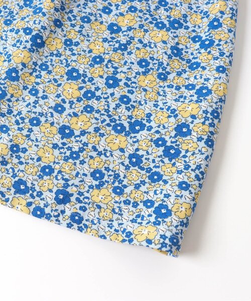 apres les cours(アプレレクール)の「【WEB限定】総柄衿付きワンピース(ワンピース・キッズ・ブラック/サックスブルー/チェック/イエロー/レッド・120/90/80/110/100/130/140)」の15枚目の写真