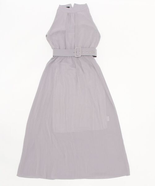 Sibra（シブラ）の「ベルト付きロングノースリーブワンピース