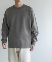 FORK&SPOON | FORK&SPOON　ウーステッドヤーンクルーネックニット(ニット/セーター)