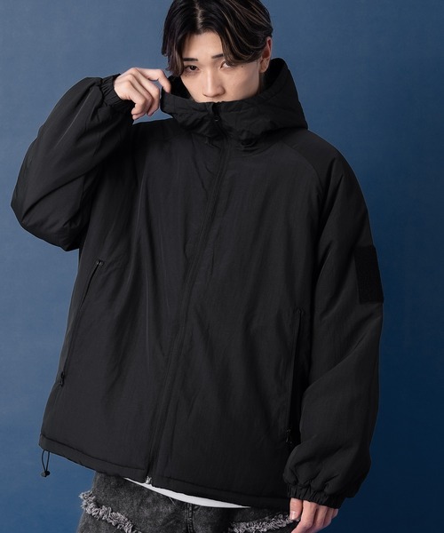 improves（インプローブス）の「【UAU】エコダウン ミリタリー パーカー（ダウンジャケット/コート・メンズ・カーキ/ブラック・MEDIUM/LARGE）」の12枚目の写真