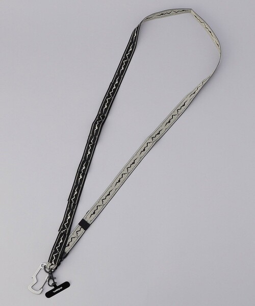 MANASTASH(マナスタッシュ)の「MANASTASH/マナスタッシュ SMARTPHONE STRAP 2.0 / スマートフォン ストラップ / スマホ コード(スマホグッズ・メンズ・ブラック/ネイビー・フリ-)」の1枚目の写真