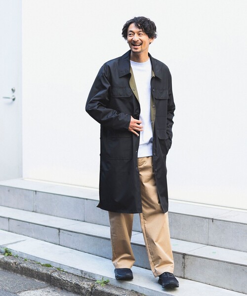 TAION（タイオン）の「TAION / ミリタリー リバーシブル コート（その他アウター・メンズ・グリーン系その他5/ブラック・XX-LARGE/LARGE/X-LARGE/MEDIUM）」の3枚目の写真