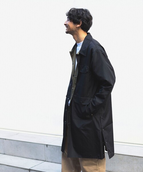 TAION（タイオン）の「TAION / ミリタリー リバーシブル コート（その他アウター・メンズ・グリーン系その他5/ブラック・XX-LARGE/LARGE/X-LARGE/MEDIUM）」の4枚目の写真