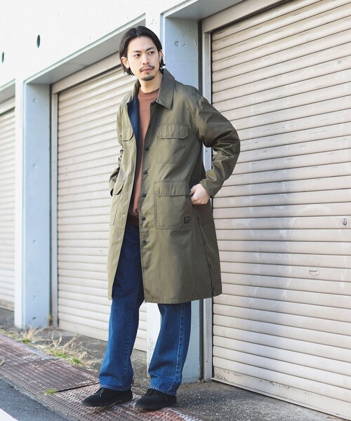 ノーリーズ 別注　TAION ミリタリー　リバーシブルコート　スモークグリーン ノーリーズ 別注 TAION ミリタリー リバーシブルコート スモーク