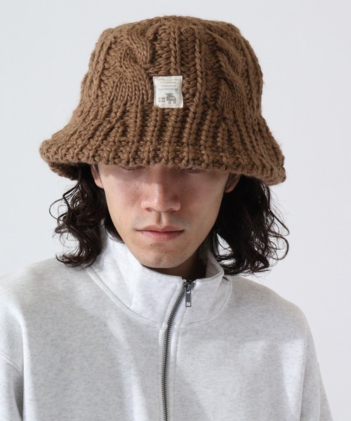 moz（モズ）の「moz ﾆｯﾄﾊﾞｹｯﾄﾊｯﾄ（ハット）」 - WEAR