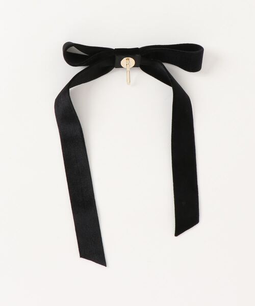 ベロアリボンポニーフック（その他ヘアアクセサリー）｜prose verse