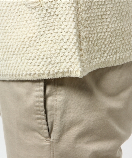 SENSE OF PLACE by URBAN RESEARCH(センスオブプレイスバイアーバンリサーチ)の「-A-ブークレZIPカーデ(カーディガン/ボレロ・メンズ・ホワイト/ネイビー・L/M)」の8枚目の写真